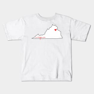 Fredericksburg VA Kids T-Shirt